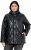 Ulla Popken Faux Leather Quilted Jacket Black - Takit - 