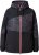 Ulla Popken Neon Ripple Performance Snow Jacket Black - Takit - 