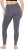 Ulla Popken Basic Stretch Knit Ankle Length Leggings Dark Grey - Naisten farkut ja housut isot koot - 