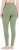 Ulla Popken Basic Stretch Knit Ankle Length Leggings Olive - Naisten farkut ja housut isot koot - 