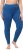 Ulla Popken Basic Stretch Knit Ankle Length Leggings Grey Blue - Naisten farkut ja housut isot koot - 