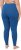 Ulla Popken Basic Stretch Knit Ankle Length Leggings Grey Blue - Naisten farkut ja housut isot koot - 