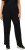 Ulla Popken Pull On Knit Straight Leg Pocket Pants Black - NAISTEN VAATTEET 40-66 - 