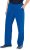 Ulla Popken Pull On Knit Straight Leg Pocket Pants Denim Blue - Naisten vaatteet isot koot - 