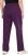 Ulla Popken Pull On Knit Straight Leg Pocket Pants Dark Blackberry - Farkut & Housut Isoissa Koissa – Plus Size - 
