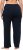 Ulla Popken Bootcut Elastic Waist Cotton French Terry Sport Pants Night Blue - Farkut & Housut Isoissa Koissa – Plus Size - 