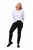 Ulla Popken Denim Look All Elastic Pocket Sienna Jeggings Black - Ulla Popken - Ulla Popken plus-size-vaatteet
