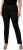 Ulla Popken Sammy Fit Slim Leg Stretch Jeans Black - Naisten farkut ja housut isot koot - 