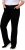 Ulla Popken Straight Leg Mandy Fit Stretch Jeans Black - Naisten farkut ja housut isot koot - 
