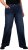 Ulla Popken Mary Fit Wide Leg Stretch Jeans Blue Denim - Farkut & Housut Isoissa Koissa – Plus Size - 