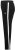Ulla Popken Side Stripe Adjustable Drawstring Waist Joggers Black - Naisten farkut ja housut isot koot - 