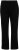 Ulla Popken Basic Mony Tapered Leg Stretch Pants Black - Naisten farkut ja housut isot koot - 