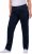 Ulla Popken Mony Elastic Waist Zip Pocket Jeans Dark Blue Denim - Farkut & Housut Isoissa Koissa – Plus Size - 