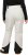 Ulla Popken HYPRAR Triple Function Ski Pants Snow White - Naisten farkut ja housut isot koot - 