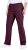 Ulla Popken Bengaline Elastic Waist Thermal Pants Aubergine - Farkut & Housut Isoissa Koissa – Plus Size - 