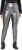 Ulla Popken Metallic Faux Leather Leggings Silver - Naisten farkut ja housut isot koot - 