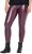 Ulla Popken Metallic Faux Leather Leggings Plum - Farkut & Housut Isoissa Koissa – Plus Size - 