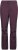 Ulla Popken Softshell Triple Function Fleece Lined Pants Dark Blackberry - Naisten farkut ja housut isot koot - 