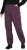 Ulla Popken Softshell Triple Function Fleece Lined Pants Dark Blackberry - Naisten farkut ja housut isot koot - 