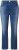 Ulla Popken Rhinestone Detail Stretch Fit Jeans Denim Blue - Naisten farkut ja housut isot koot - 