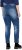 Ulla Popken Rhinestone Detail Stretch Fit Jeans Denim Blue - Naisten farkut ja housut isot koot - 