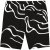 JP1880 Bermuda Shorts Soft Viscose All-over Print Black - Shortsit - Shortsit, isot koot – W40-W60