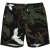 JP1880 Bermuda Shorts All-over Print Black - Shortsit - Shortsit, isot koot – W40-W60