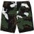 JP1880 Bermuda Shorts All-over Print Black - Shortsit - Shortsit, isot koot – W40-W60