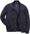 JP1880 Soft Goatskin Suede Leather Jacket Navy - Nahkatakit - Nahkatakit isoissa kooissa