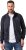 JP1880 Soft Goatskin Suede Leather Jacket Navy - Nahkatakit - Nahkatakit isoissa kooissa