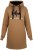 Nora Mikken KADRI Long Hoodie Camel - Hupparit ja collegepaidat - 