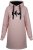 Nora Mikken KADRI Long Hoodie PINK - Hupparit ja collegepaidat - 
