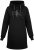 Nora Mikken KADRI WHITE Long Hoodie Black - Hupparit ja collegepaidat - 