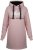 Nora Mikken KADRI WHITE Long Hoodie Pink - NAISTEN VAATTEET XS-XXL - 