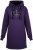 Nora Mikken KADRI WHITE Long Hoodie Purple - Hupparit ja collegepaidat - 