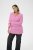 Kaffe Curve Emilia Pullover Pink Power Melange - Neulepaidat - 
