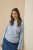 Kaffe Curve Jina Knit Pullover Powder Blue Melange - Neulepaidat - 