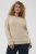 Kaffe Curve Jina Knit Pullover Feather Grey Melange - Neulepaidat - 