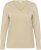 Kaffe Curve Lizzy Long Sleeve Pullover Feather Grey Melange - Neulepaidat - 