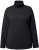 Ulla Popken Basic Long Sleeve Slim Fit Turtleneck Black - Naisten hupparit ja collegepaidat isot koot - 