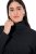 Ulla Popken Basic Long Sleeve Slim Fit Turtleneck Black - Naisten hupparit ja collegepaidat isot koot - Mukavat collegepaidat, huput ja neuleet
