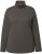 Ulla Popken Basic Long Sleeve Slim Fit Turtleneck Graphite Grey - Naisten hupparit ja collegepaidat isot koot - 