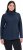 Ulla Popken Basic Long Sleeve Slim Fit Turtleneck Navy Blue - Naisten hupparit ja collegepaidat isot koot - 