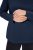 Ulla Popken Basic Long Sleeve Slim Fit Turtleneck Navy Blue - Naisten hupparit ja collegepaidat isot koot - Mukavat collegepaidat, huput ja neuleet