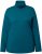 Ulla Popken Basic Long Sleeve Slim Fit Turtleneck Cerulean - Naisten hupparit ja collegepaidat isot koot - 
