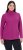 Ulla Popken Basic Long Sleeve Slim Fit Turtleneck Berry - Naisten hupparit ja collegepaidat isot koot - 
