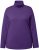 Ulla Popken Basic Long Sleeve Slim Fit Turtleneck Deep Violet - Hupparit ja collegepaidat - 