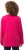 Ulla Popken Back To Basics V-Neck Relaxed Fit Cotton Tee Magenta Pink - T-paidat - 