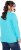 Ulla Popken Back To Basics V-Neck Relaxed Fit Cotton Tee Deep Aqua - T-paidat - 