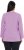 Ulla Popken Back To Basics V-Neck Relaxed Fit Cotton Tee Lavender - T-paidat - 